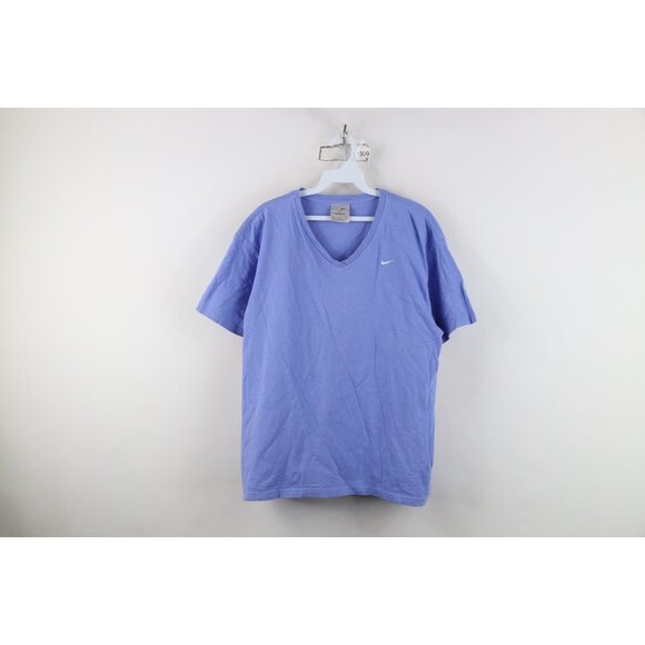 Nike Tops - Vintage 90s Y2K Nike Womens Size XL Travis Scott Mini Swoosh T-Shirt Periwinkle